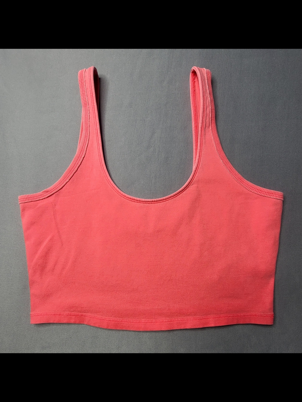 FP Movement by Free People Coral Pink Scoop Neck Tank Top Size L - Picture 7 of 10